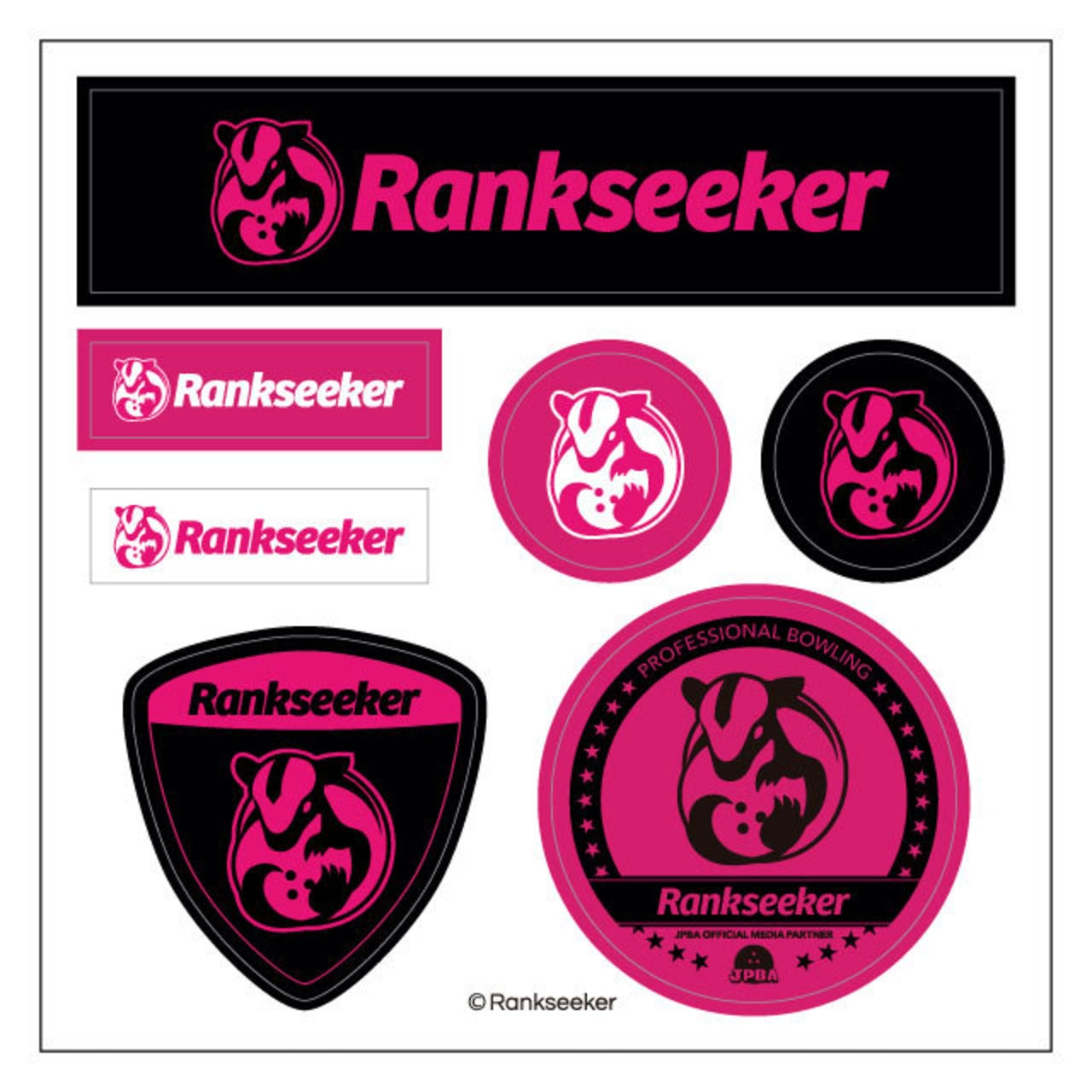 Rankseeker オフィシャルステッカー