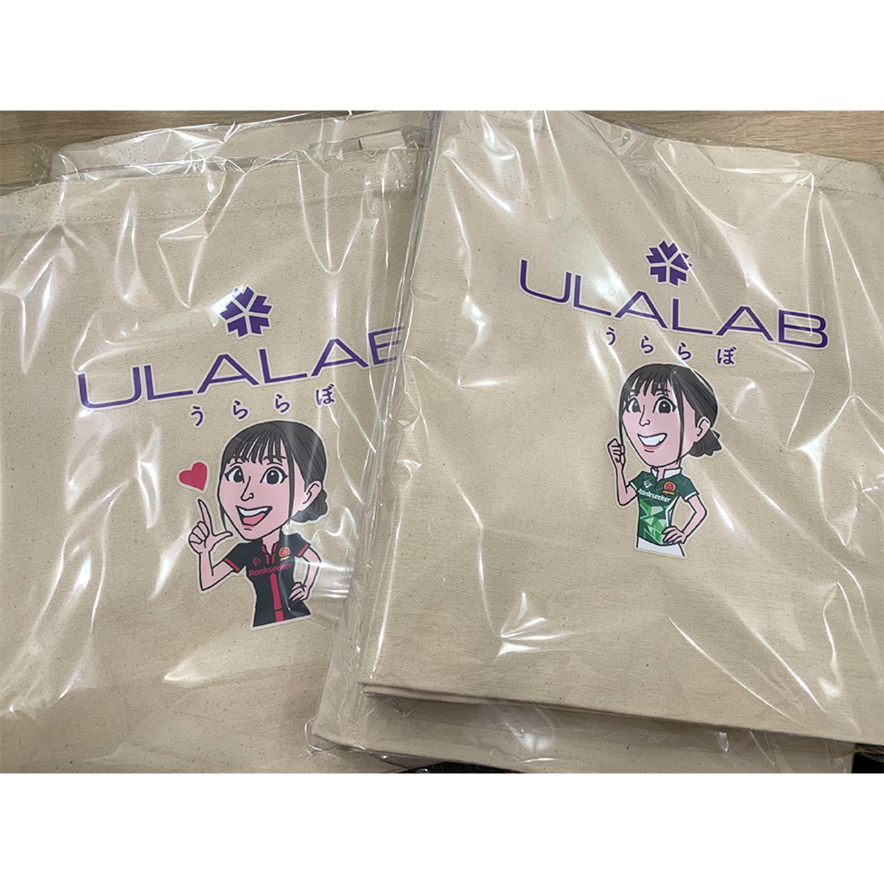 【選手応援グッズ】ULALAB02 トートバッグ