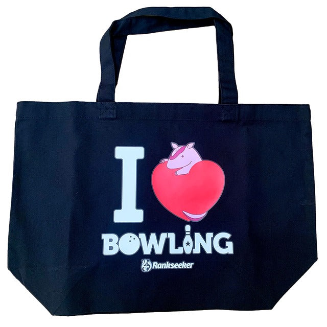 I LOVE BOWLING トートバッグ