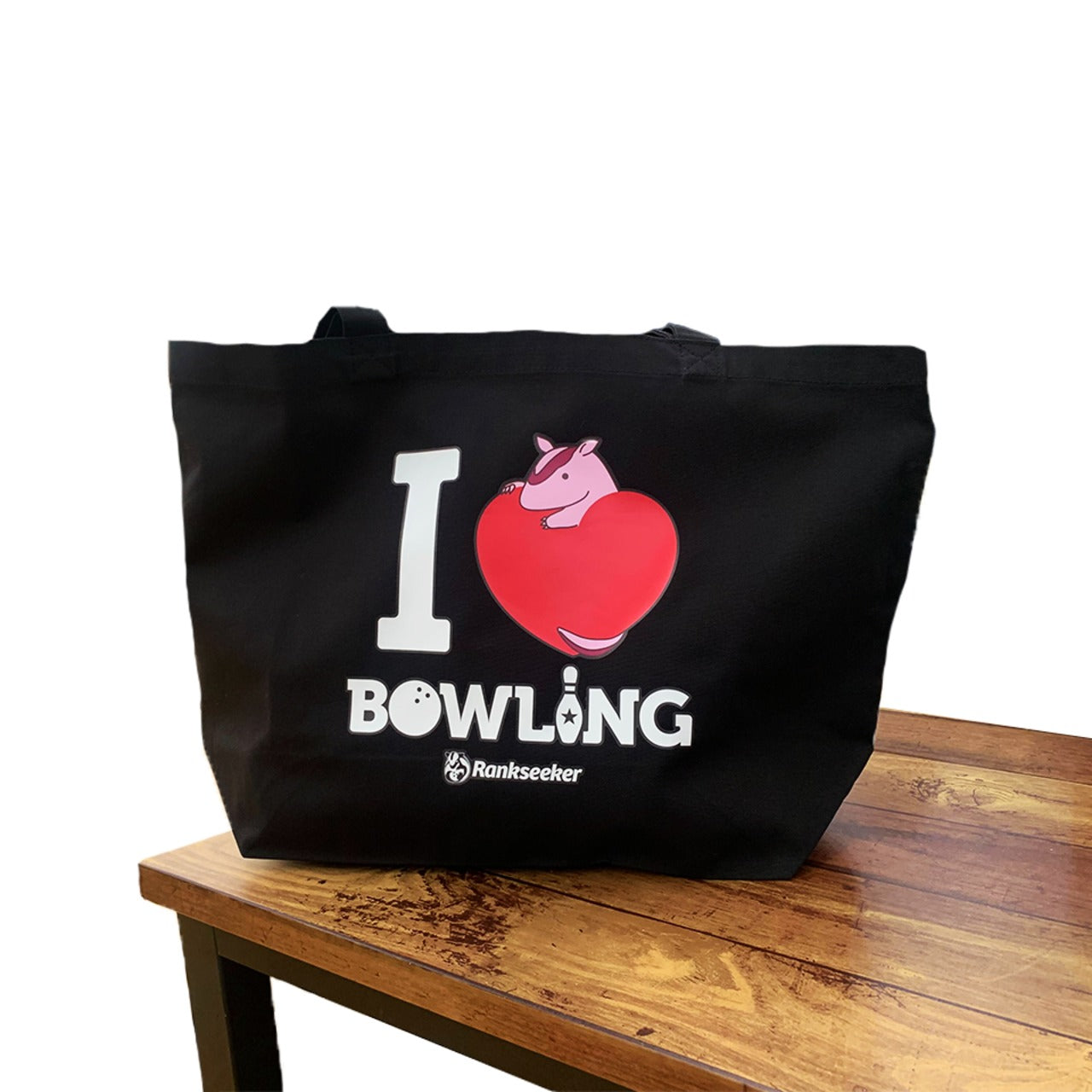 I LOVE BOWLING トートバッグ