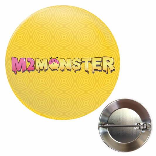 【選手応援グッズ】『M2MONSTER』缶バッジ(1) (32mm)