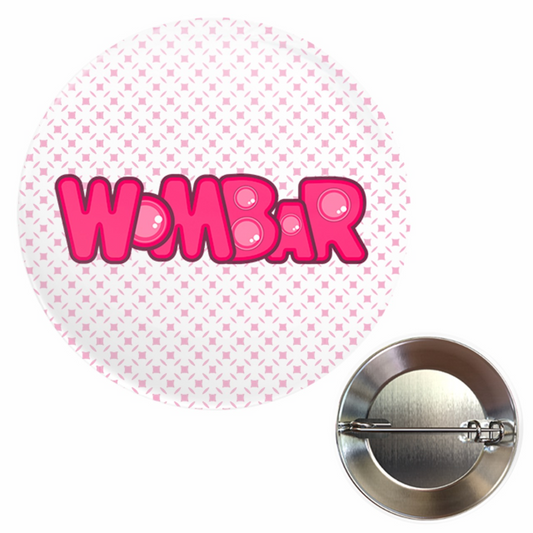 【選手応援グッズ】『WOMBAR』缶バッジ(1) (32mm)